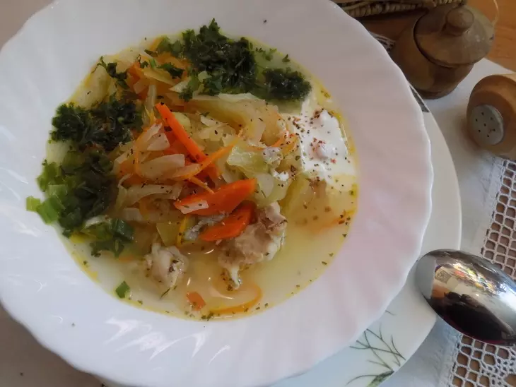 Щи с мясом индейки и яблоком #литкухня и #кулинар: шаг 6