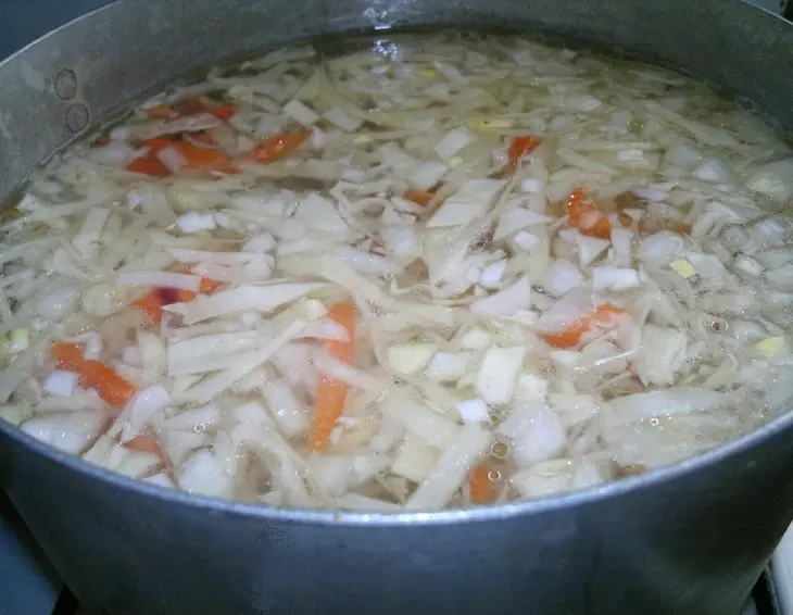 Щи с индейкой #литкухня#кулинар: шаг 7