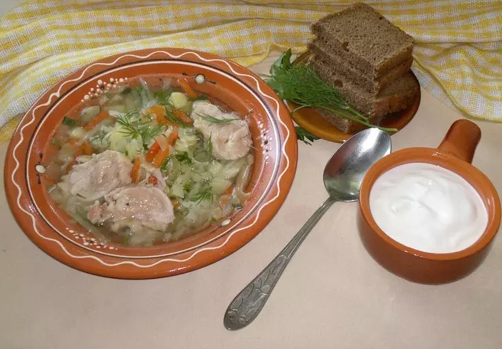 Щи с индейкой #литкухня#кулинар: шаг 9
