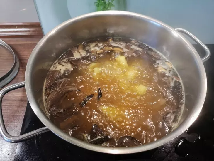 Летние щи с тефтелями-гречаниками  #литкухня  #кулинар: шаг 4