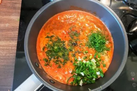Супчик с тунцом, зеленым горошком и оливками: шаг 4