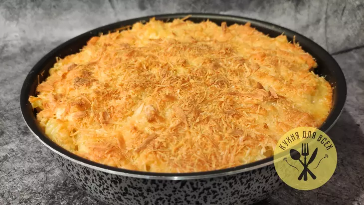Макароны с куриным фаршем в духовке: шаг 2