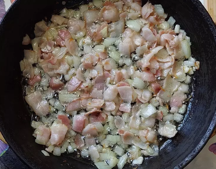 Щи с беконом и колбасками #литкухня #кулинар: шаг 5