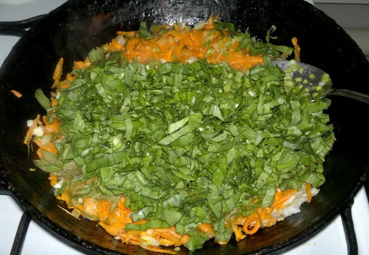 Зелёные щи с фасолью #литкухня #кулинар: шаг 7
