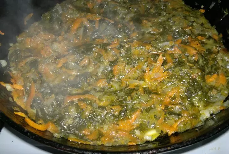 Зелёные щи с фасолью #литкухня #кулинар: шаг 8
