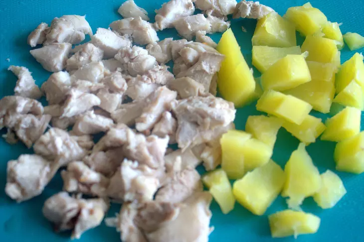 Щи из молодой капусты с горошком #литкухня и #кулинар: шаг 5