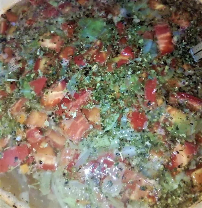 Фитнес щи с филе индейки и краснодарскими помидорами #литкухня #кулинар: шаг 4