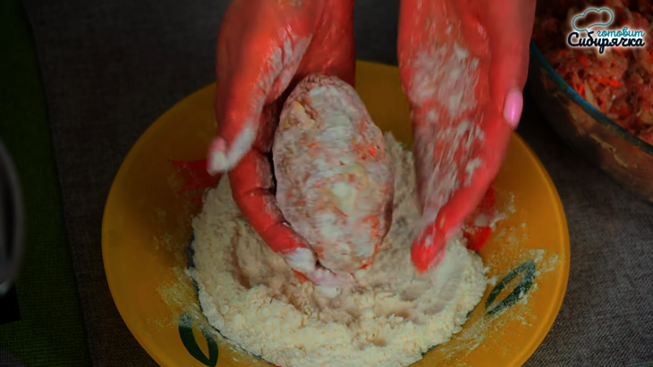 Ленивые голубцы в сметанно-томатном соусе в духовке: шаг 6