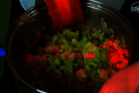 Летний куриный суп с овощами: шаг 3
