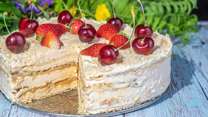 Торт-мороженое со вкусом пломбира: шаг 9