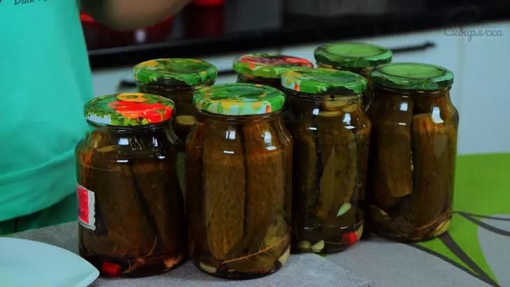 Маринованные огурцы без стерилизации и сахара на зиму: шаг 9