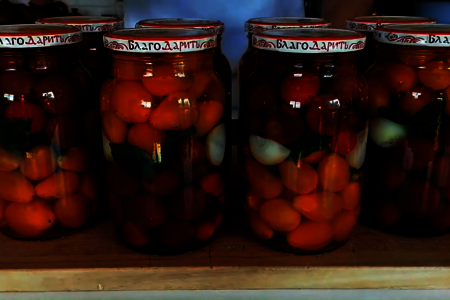 Медовые помидоры на зиму: шаг 7