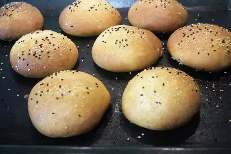 Самые вкусные булочки для бургеров - burger buns: шаг 6