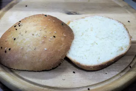 Самые вкусные булочки для бургеров - burger buns: шаг 7