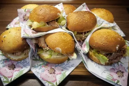 Самые вкусные булочки для бургеров - burger buns: шаг 8