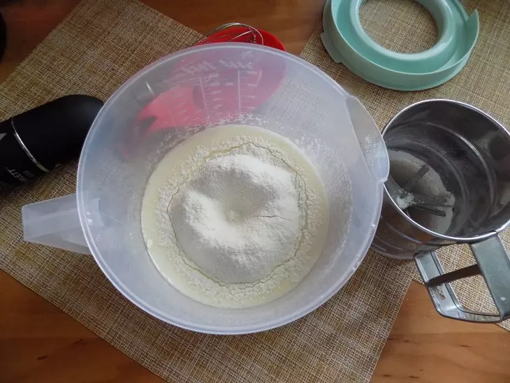 Шоколадные кексы со свёклой: шаг 2