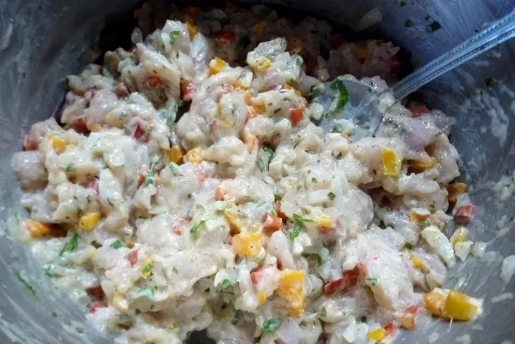 Куриные котлеты с морковью и сладким перцем: шаг 1