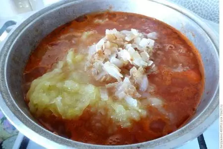 Кабачковая икра "бюджетная": шаг 3