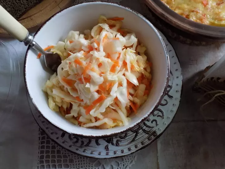 Быстрая маринованная капуста: шаг 8