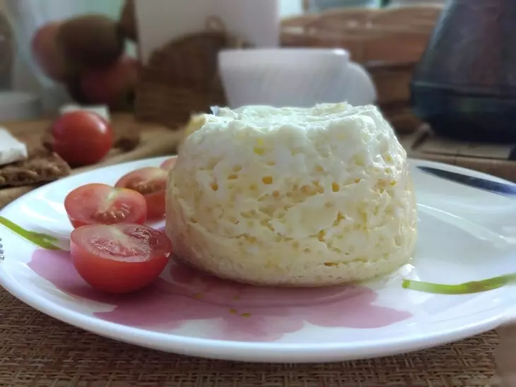 Омлет на водяной бане #накормишкольника: шаг 7
