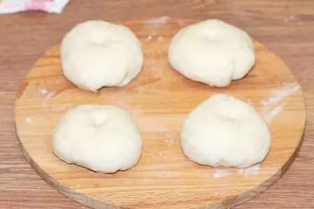 Мягкие лепешки с сыром и укропом #накормишкольника: шаг 8