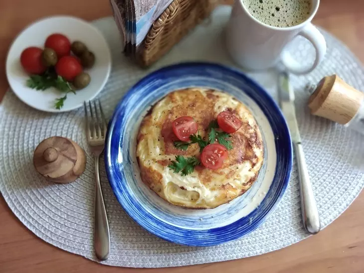 Фриттата #накормишкольника: шаг 9