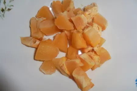 Пшенная каша с тыквой и сушеными яблоками: шаг 1