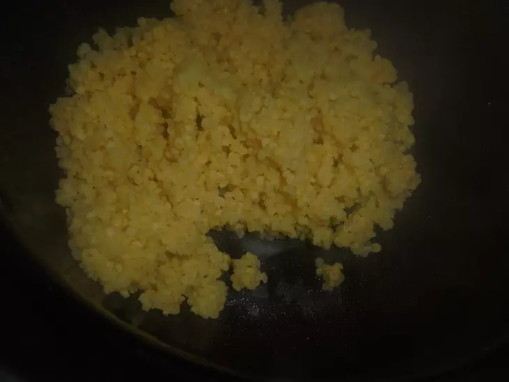 Пшенная каша с тыквой и сушеными яблоками: шаг 4