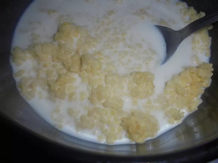 Пшенная каша с тыквой и сушеными яблоками: шаг 5