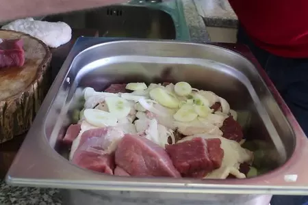 Шашлык с мужским характером: шаг 4