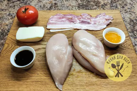 Куриные шашлычки в духовке на шпажках с беконом: шаг 1