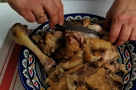 Мясная закуска вместо колбасы, готовлю из самого дешевого мяса: шаг 3