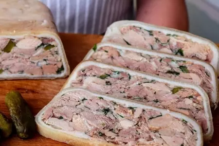 Мясная закуска вместо колбасы, готовлю из самого дешевого мяса: шаг 8