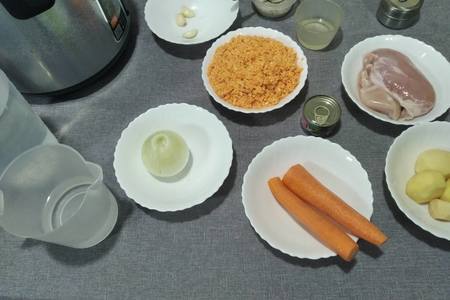 Суп-пюре из чечевицы с курицей в мультиварке: шаг 1