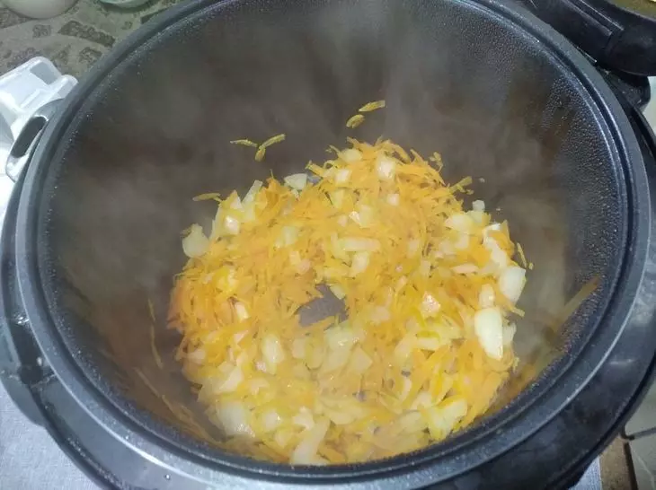 Суп-пюре из чечевицы с курицей в мультиварке: шаг 3