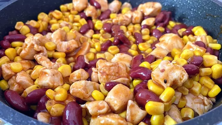 Кесадилья с курицей и сыром: шаг 2