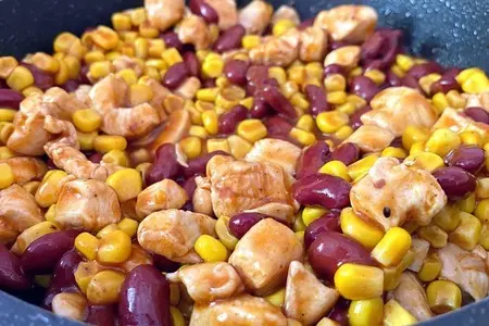 Кесадилья с курицей и сыром: шаг 2