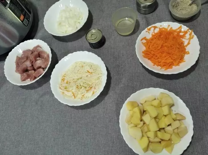 Щи из квашенной капусты: шаг 2