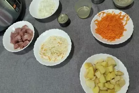 Щи из квашенной капусты: шаг 2