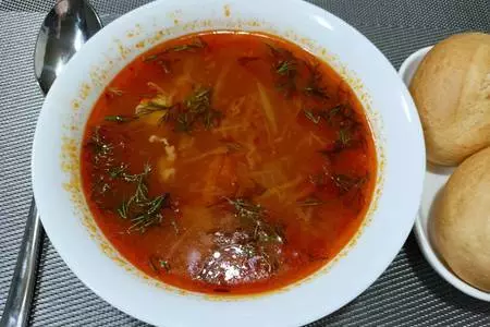 Щи из квашенной капусты: шаг 6