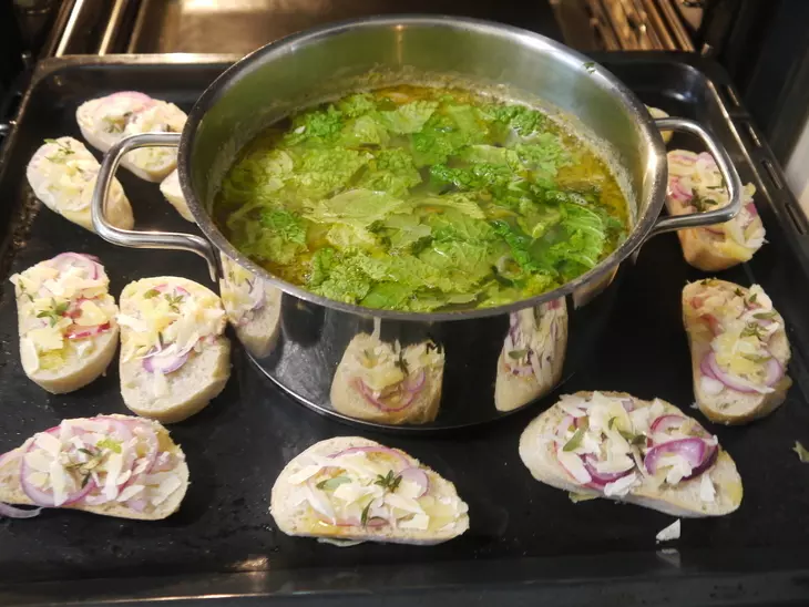 Традиционный тосканский суп риболлита (ribollita): шаг 7