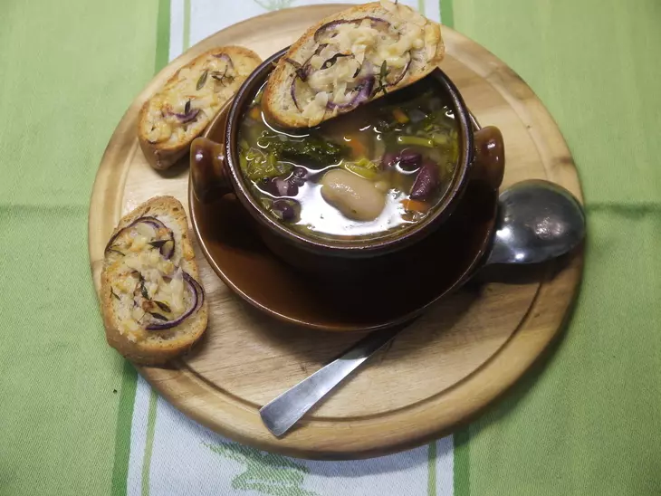 Традиционный тосканский суп риболлита (ribollita): шаг 8