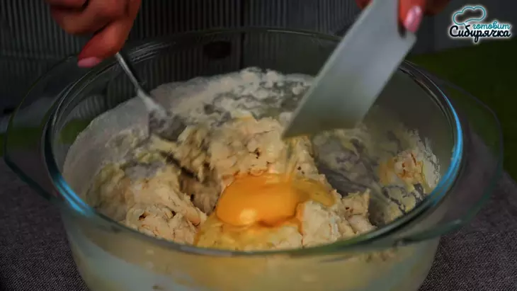Сибирские пельмени из заварного теста с мясным фаршем: шаг 2
