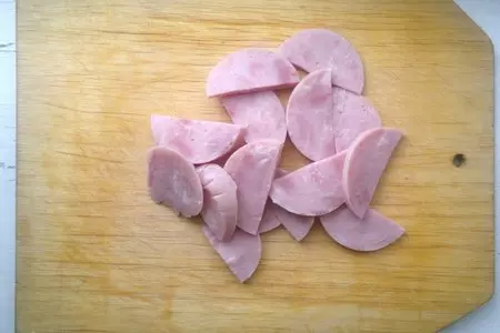 Пицца с ветчиной и помидорами: шаг 5