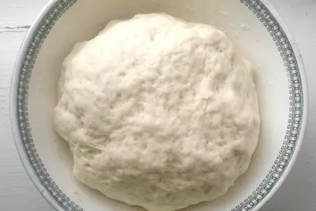 Пицца с ветчиной и помидорами: шаг 8