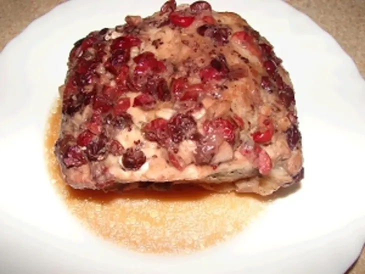 Мясо, запечённое с клюквой: шаг 5