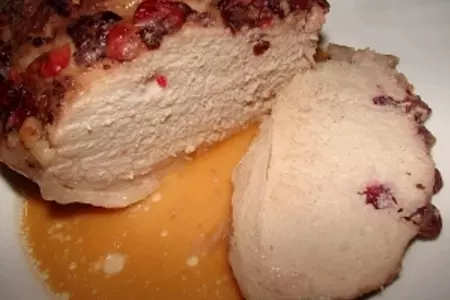 Мясо, запечённое с клюквой: шаг 6