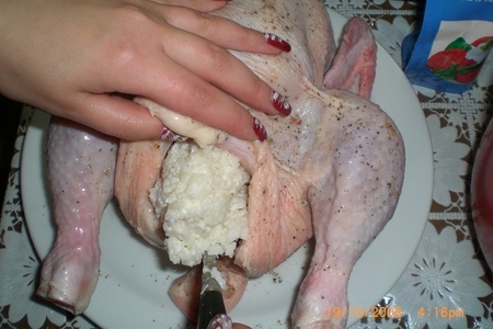 Курица запеченная с рисом: шаг 2