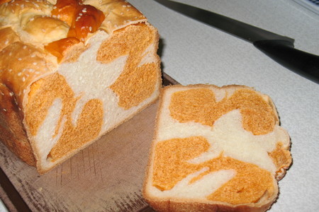 Хлеб «рыжая завитушка», рецепт для хлебопечки.: шаг 6