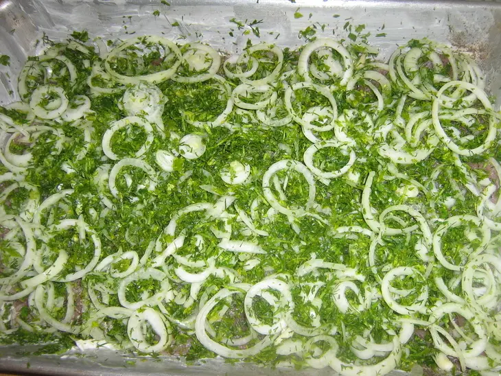 Грудки под шубкой: шаг 3